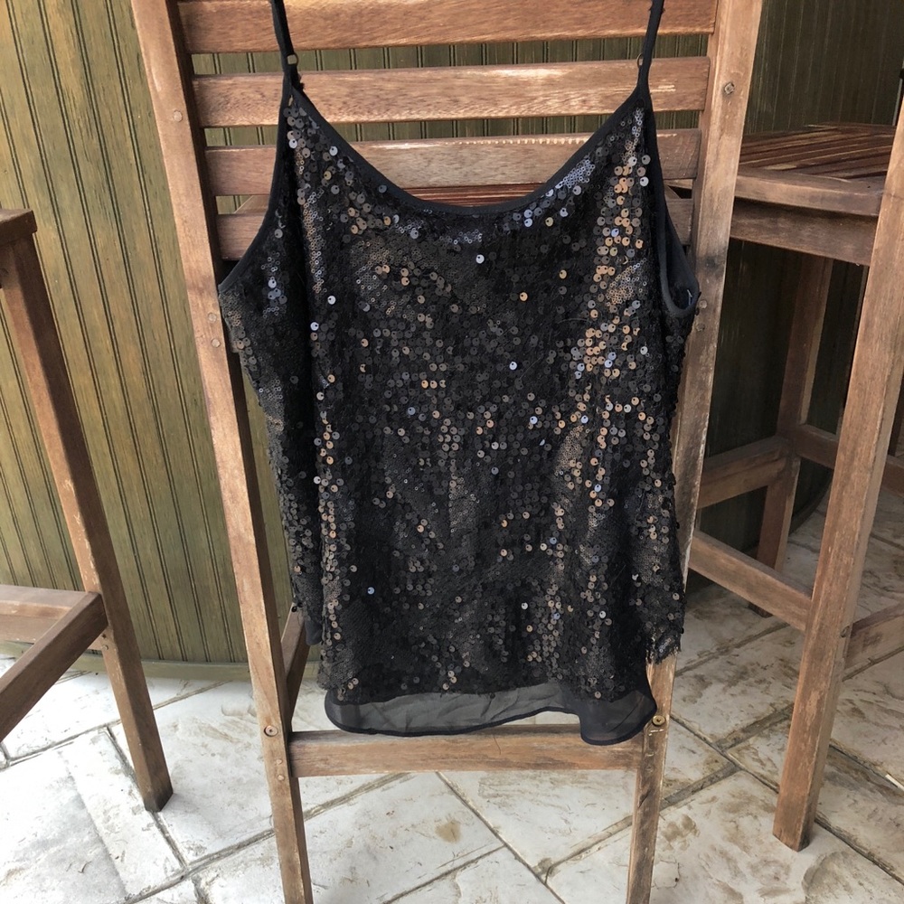 Xhilaration Size Large Sparkle Tank